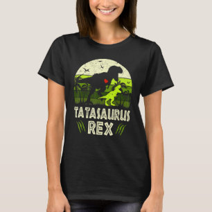 Camiseta Tatasaurus T Rex Dinosaur Tata Saurus Familia Coin