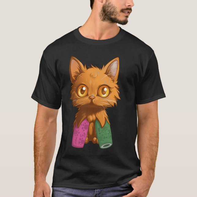 Camiseta Tater Tot cat, lindo gatito (Anverso)