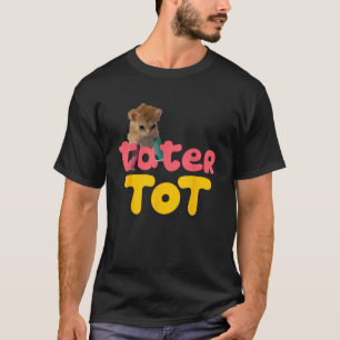 Camiseta Tater Tot lindo gato