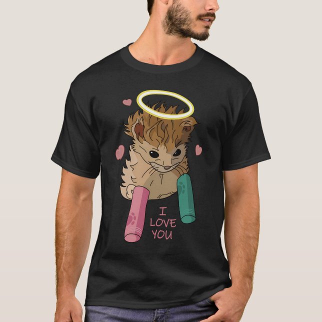 Camiseta Tater tot - mascota lindo y querido (Anverso)