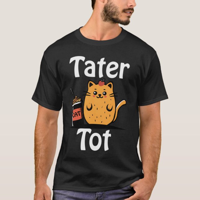 Camiseta Tater Tot The Cat (Anverso)