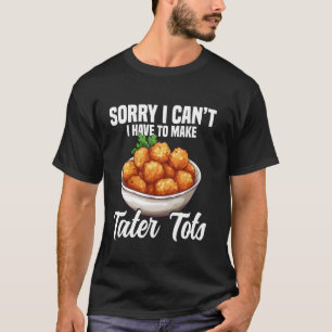 Camiseta Tater Tots Costume Snack Tater Tot Fabricante Fres
