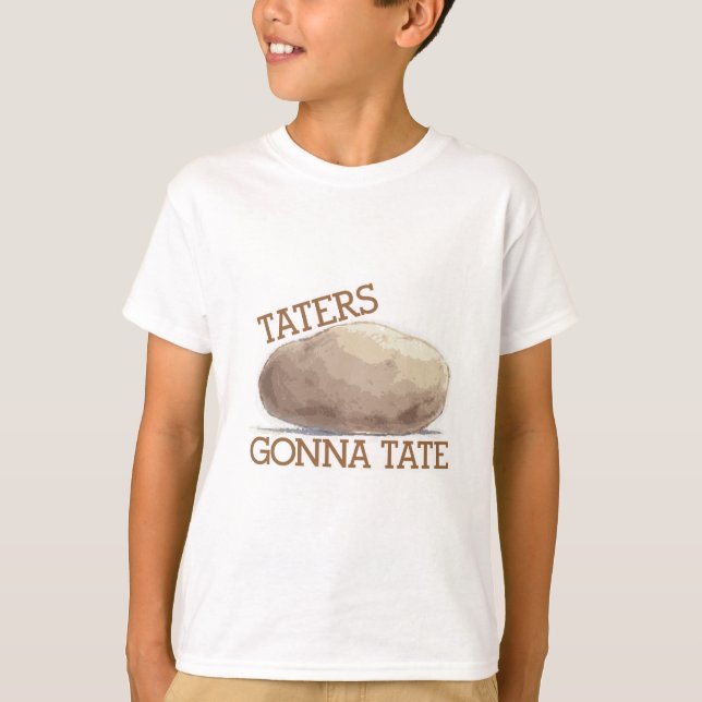Camiseta Taters que va a Tate (Anverso)