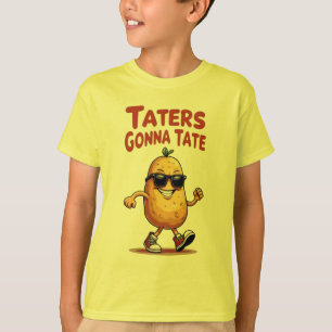 Camiseta Taters se va a comer - Graciosa Actitud De La Papa