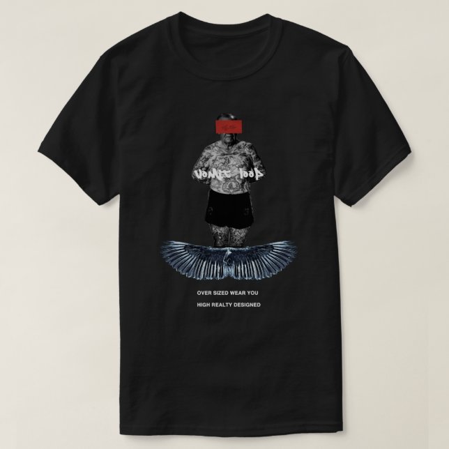 Camiseta tatoo oldman (Diseño del anverso)
