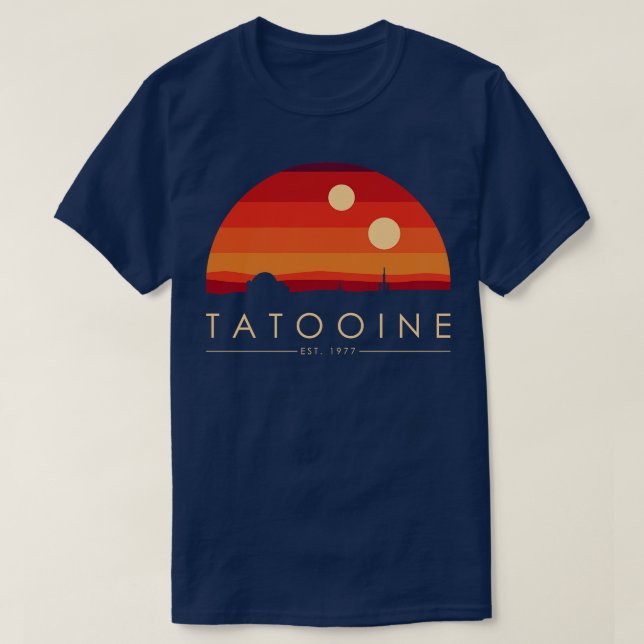 Camiseta Tatooine (Diseño del anverso)