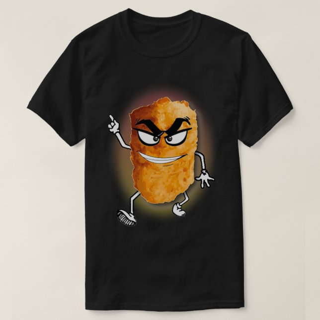 Camiseta Tator Tot Man (Diseño del anverso)