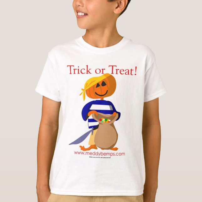 Camiseta Tattie Boggle, el pequeño pirata (Anverso)