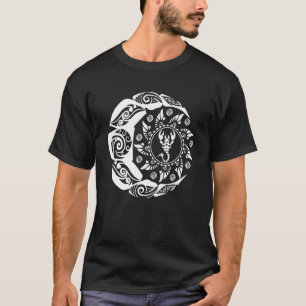 Camiseta Tatto Maorí Polinesio Escorpión Zodiac Moon Sun