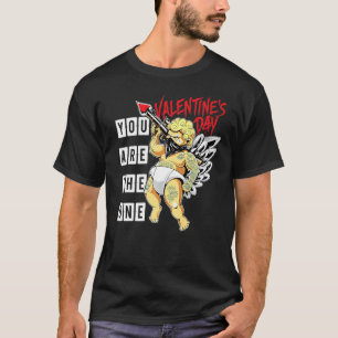 Camiseta Tattoo Angel Love Girlfriend El día de San Valentí