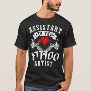 Camiseta Tattoo Artist Assistant Inking Pen Machine Tattooi