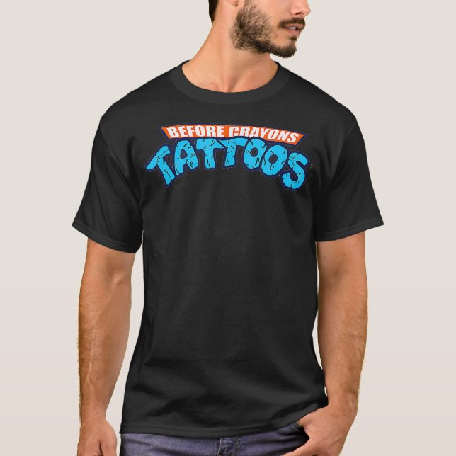 Camiseta Tattoo Artist Ron Rich Before Crayons Graffiti _13 (Anverso)