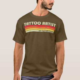 Camiseta TATTOO ARTISTA Funny Job Title Profession Cumpleañ