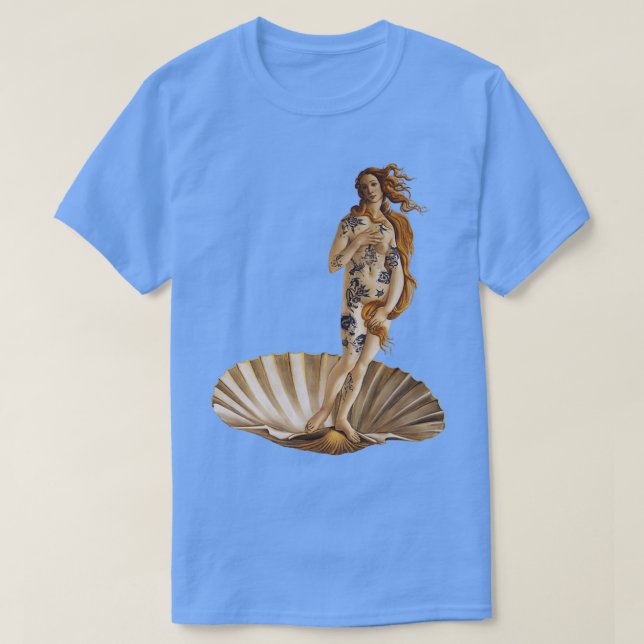 Camiseta Tattoo Botticellix27s Birth of Venus (Diseño del anverso)