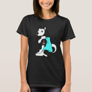 Camiseta Tattoo Husky Dog
