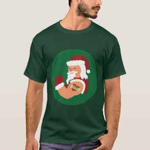 Camiseta Tattooed Santa T-Shirt