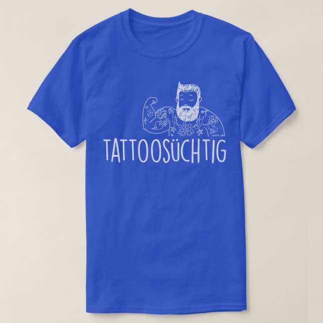 Camiseta Tattosuchtig blanco (Diseño del anverso)