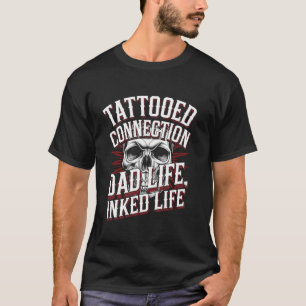 Camiseta Tatuador Edición Tatuaje Padre Pluma de Tatuar Tin
