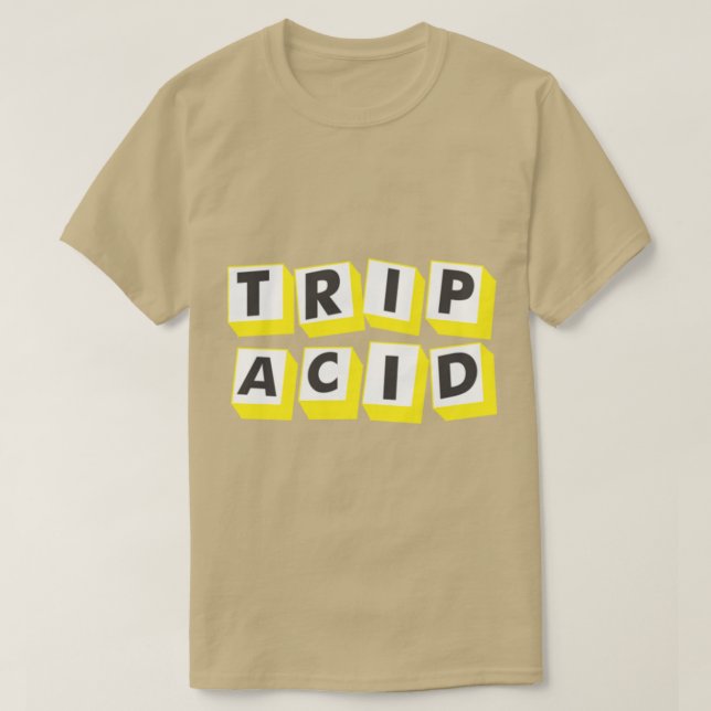 Camiseta tatuaje ácido de viaje (Diseño del anverso)