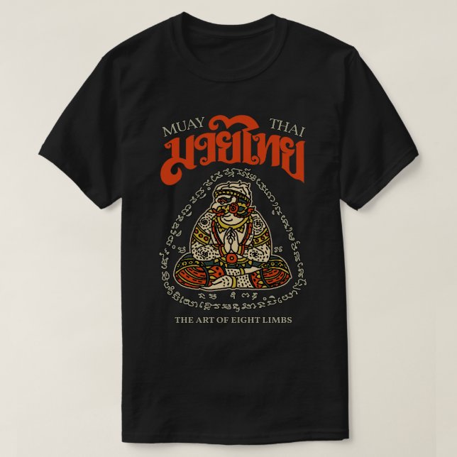Camiseta Tatuaje clásico muay tailandés (Diseño del anverso)