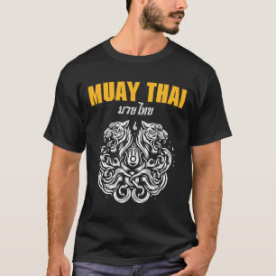 Camiseta Tatuaje de arte tailandés de muay thai Sak Yant ti