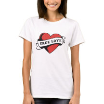 Tatuaje de corazón de amor verdadero | Diseño de r