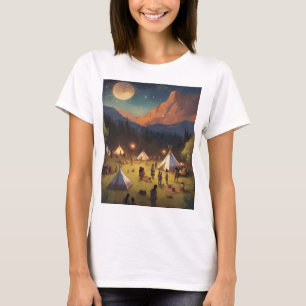 Camiseta Tatuaje de diseño profundo de piel de tinta e impr