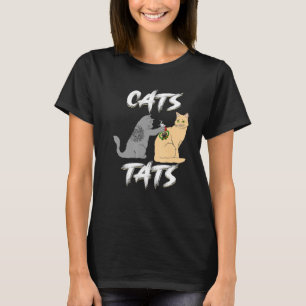 Camiseta Tatuaje De Gato De Tatuaje Para Artista De Tatuaje