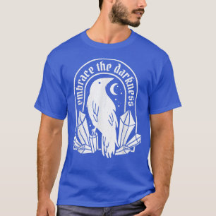 Camiseta Tatuaje de Gótico Crow Raven 487