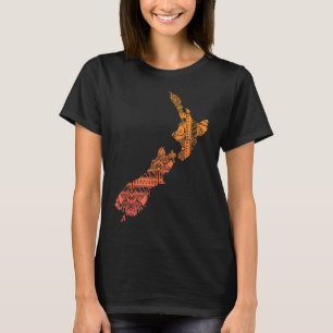 Camiseta Tatuaje de la cultura maorí-polinesia neozelandesa