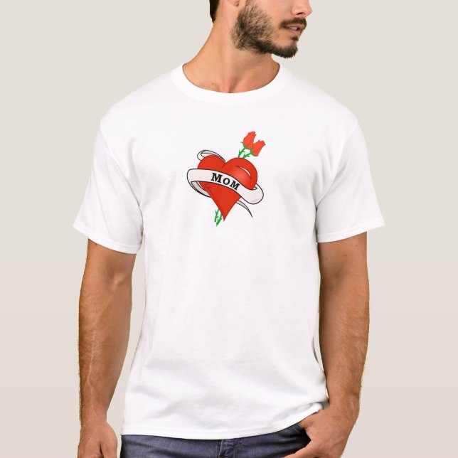 Camiseta Tatuaje de la mamá (Anverso)