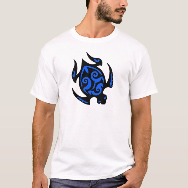 Camiseta Tatuaje de la tortuga (Anverso)