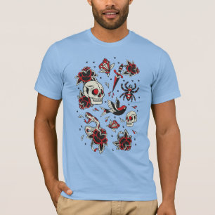 Camiseta Tatuaje de la vieja escuela