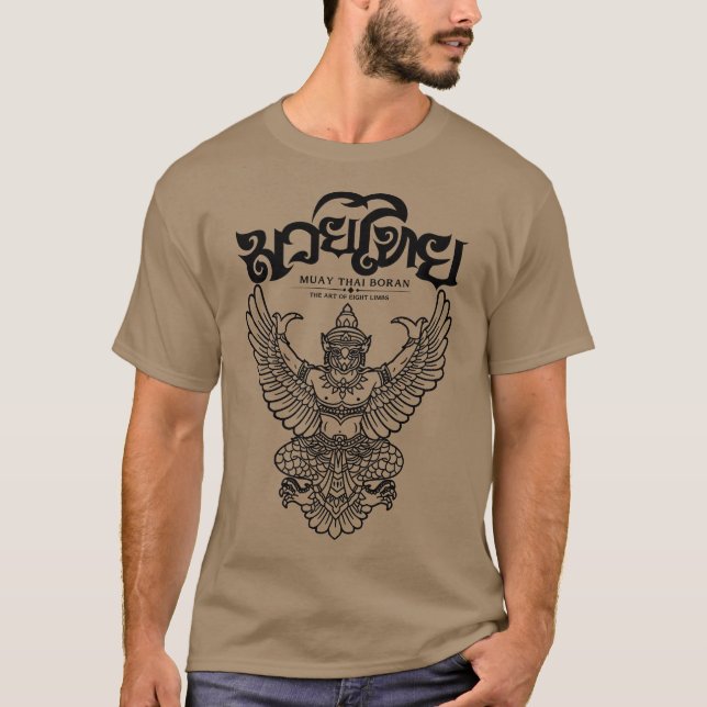 Camiseta Tatuaje de Muay Thai Garuda (Anverso)