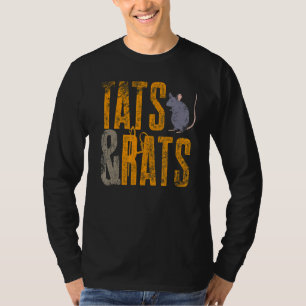 Camiseta Tatuaje De Ratas Y Ratas Mascotas Ratas Propietari