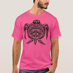 Camiseta tatuaje de tortuga abstracto Trimezcla