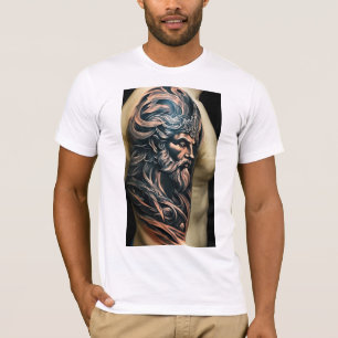 Camiseta Tatuaje del peluquero del hombre Colección de dise