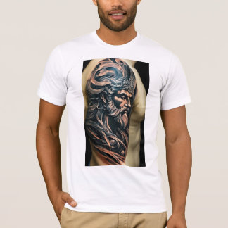 Camiseta Tatuaje del peluquero del hombre Colección de dise