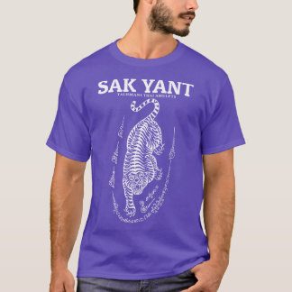 Camiseta Tatuaje del tigre tailandés muay 2