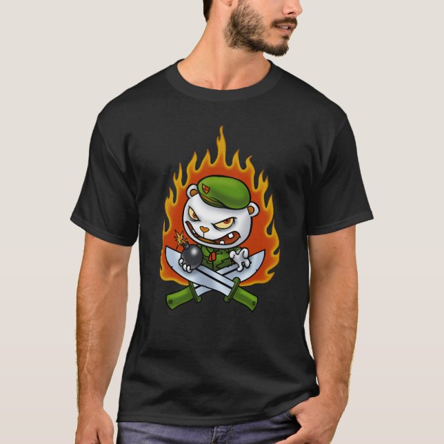 Camiseta Tatuaje Flippy de la llama (Anverso)