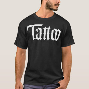 Camiseta tatuaje gótico