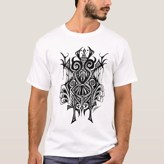 Camiseta Tatuaje malvado (Anverso)
