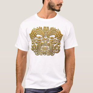 Camiseta Tatuaje maorí - oro