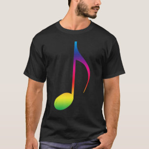 Camiseta Tatuaje musical de notas musicales clave música ca