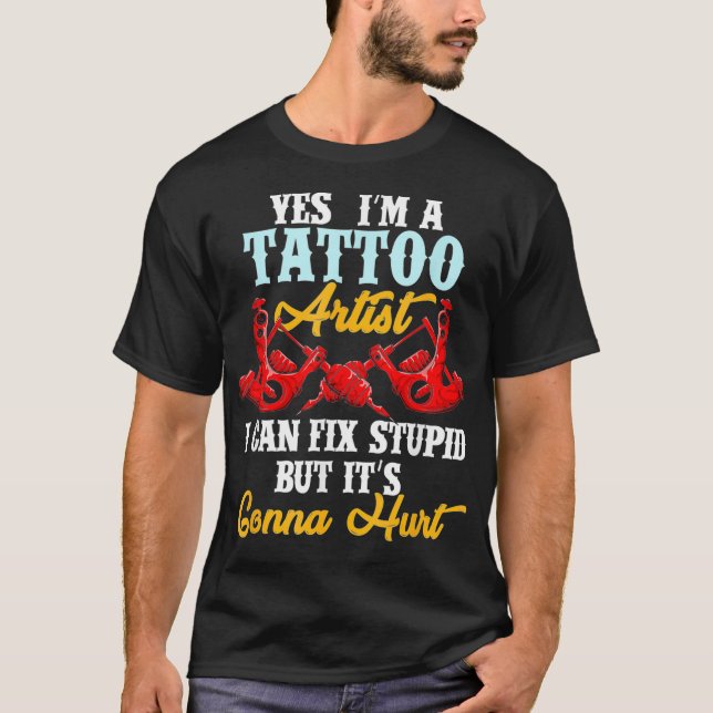 Camiseta Tatuaje para un amante de la tinta y del tatuaje  (Anverso)
