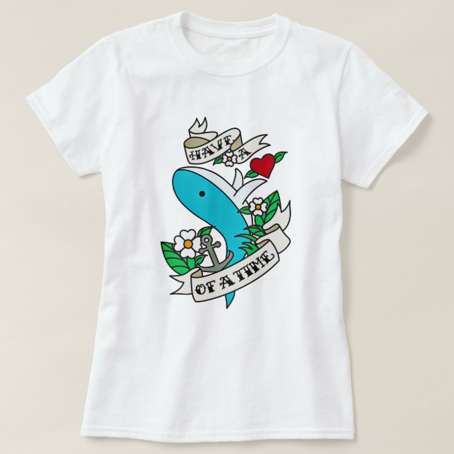 Camiseta Tatuaje retro (Diseño del anverso)