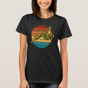 Camiseta Tatuaje retro de pistola de tatuaje de artista tat