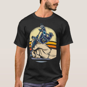 Camiseta Tatuaje retro vintage estilo artista Tattoo Lover