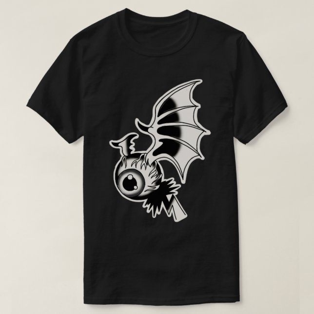 Camiseta tatuaje tradicional de los ojos (Diseño del anverso)