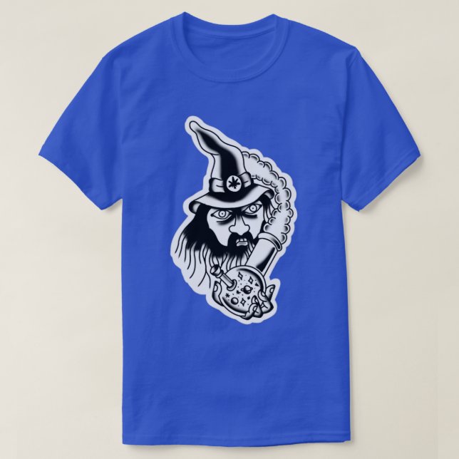 Camiseta Tatuaje tradicional de Magic Mage Bong (Diseño del anverso)